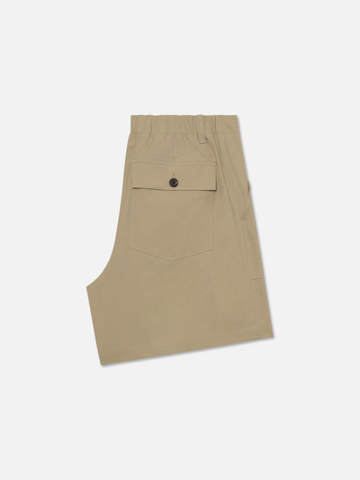 FRAME Patch Traveler Short in Dark Beige outlook