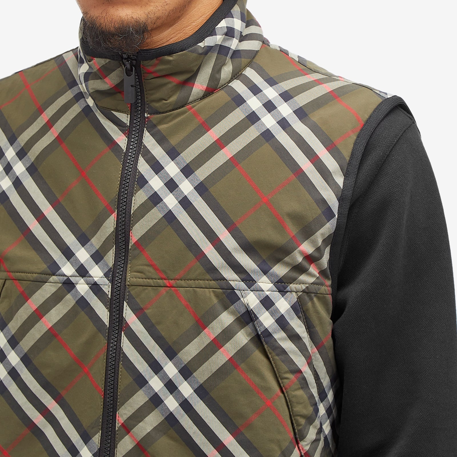 Burberry Check Padded Gilet - 5