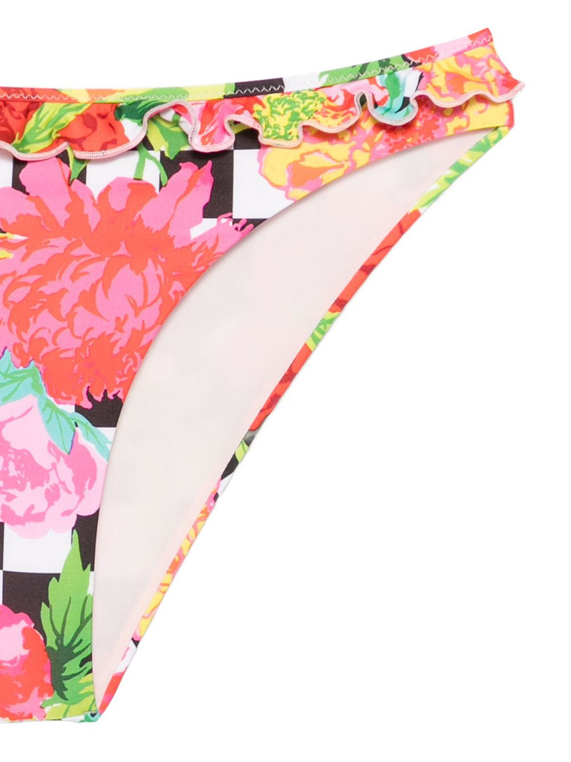 floral-print ruffled bikini bottoms 3