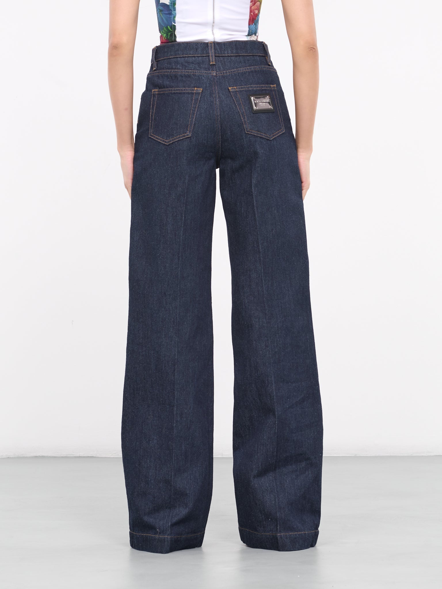 Flared Denim Jeans - 3