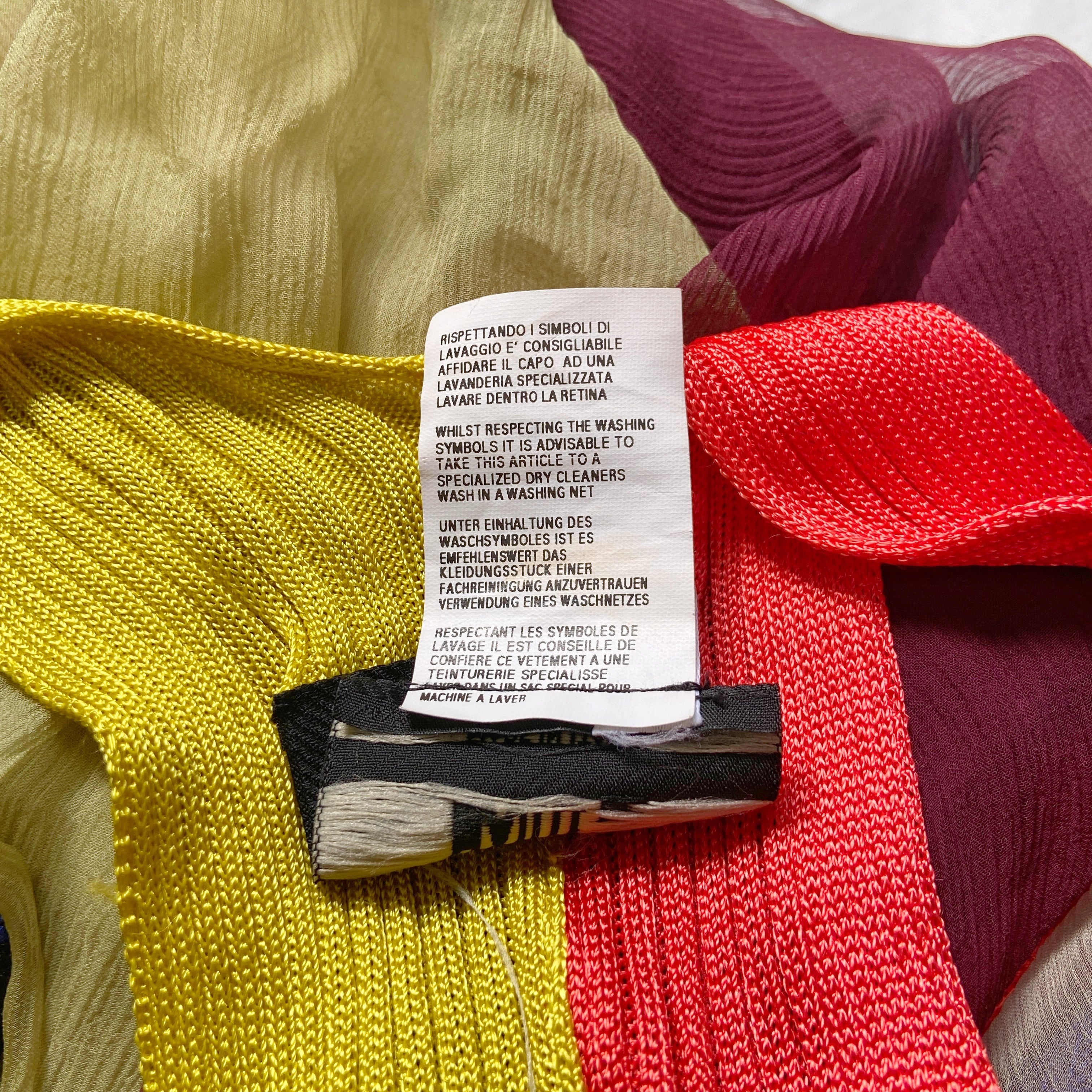 Jean Paul Gaultier Spring 2009 Sex And The City 2 Rainbow Plunging Neckline Cutout Open Back Maxi Dr - 15