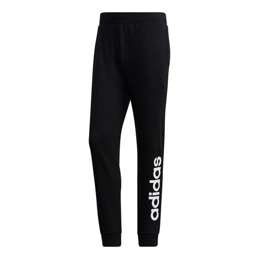 adidas neo M Essential LOGO Pants - Black GJ8923 - 1