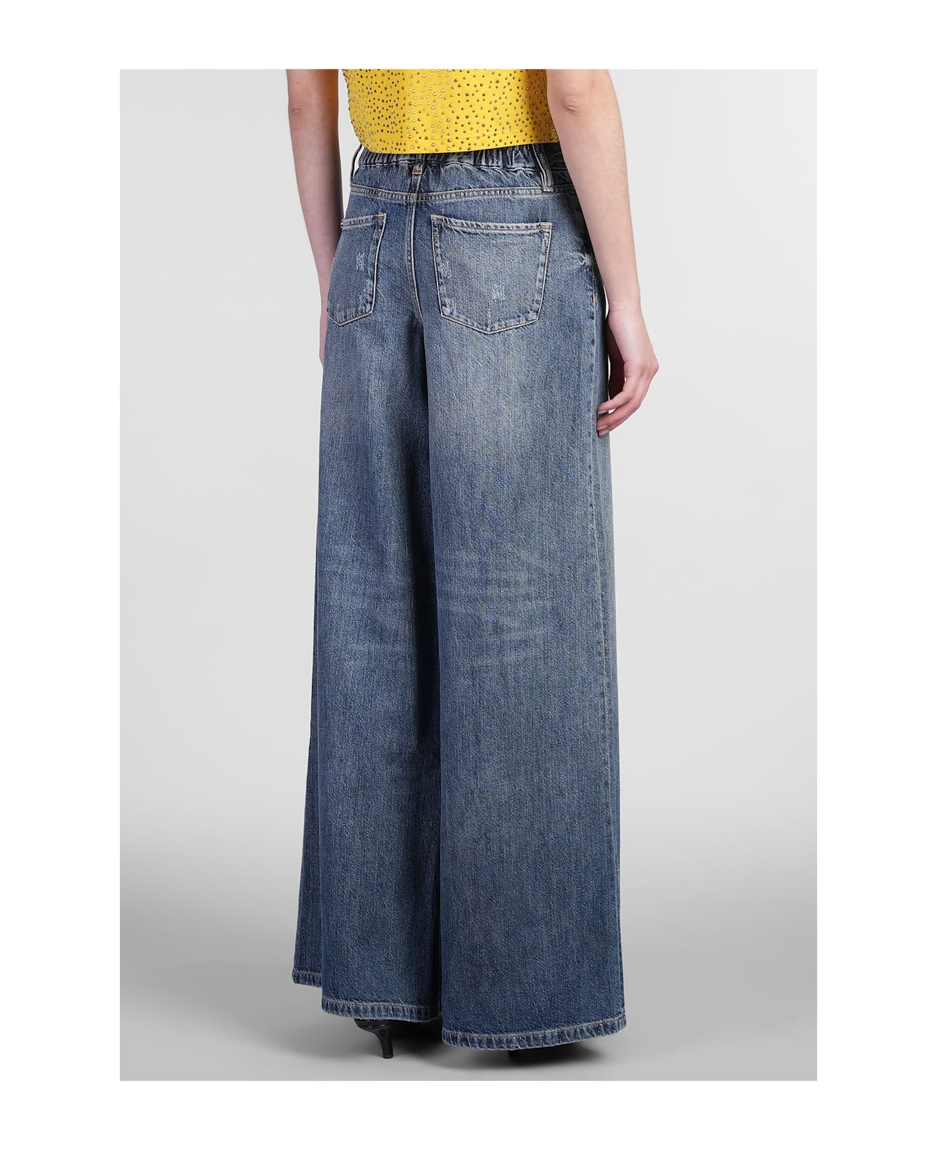 Branson Jeans In Blue Cotton - 3