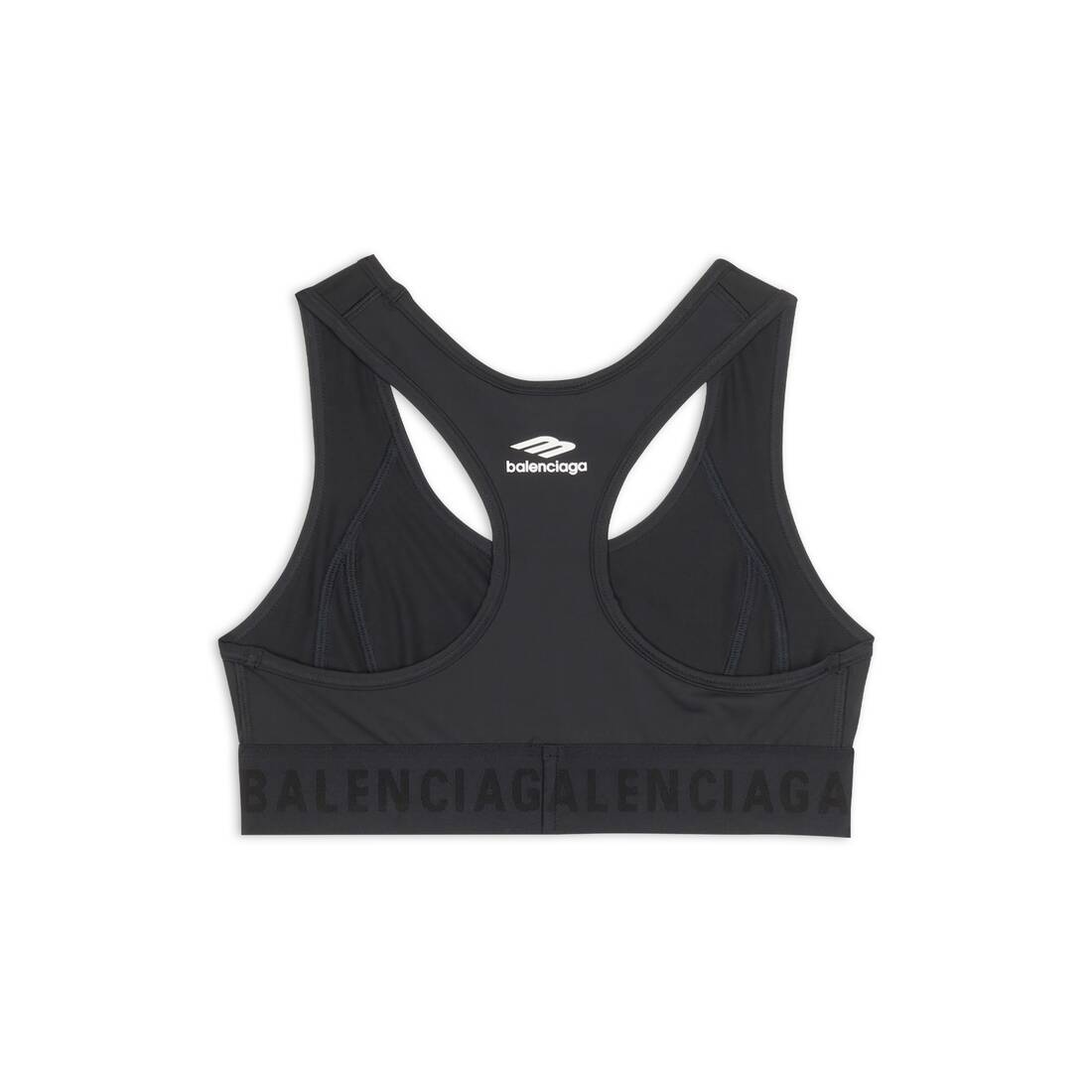 Women's 3b Sports Icon Athletic Sports Bra in Black - 6