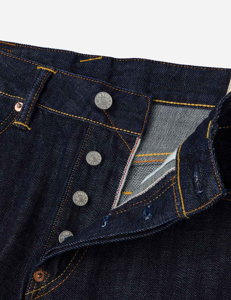 Seagull and Logo Brocade Appliqué Carrot Fit Jeans #2017 6
