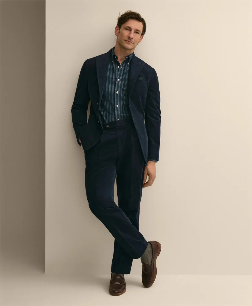 The Friday Cord Pleated Trouser - 1
