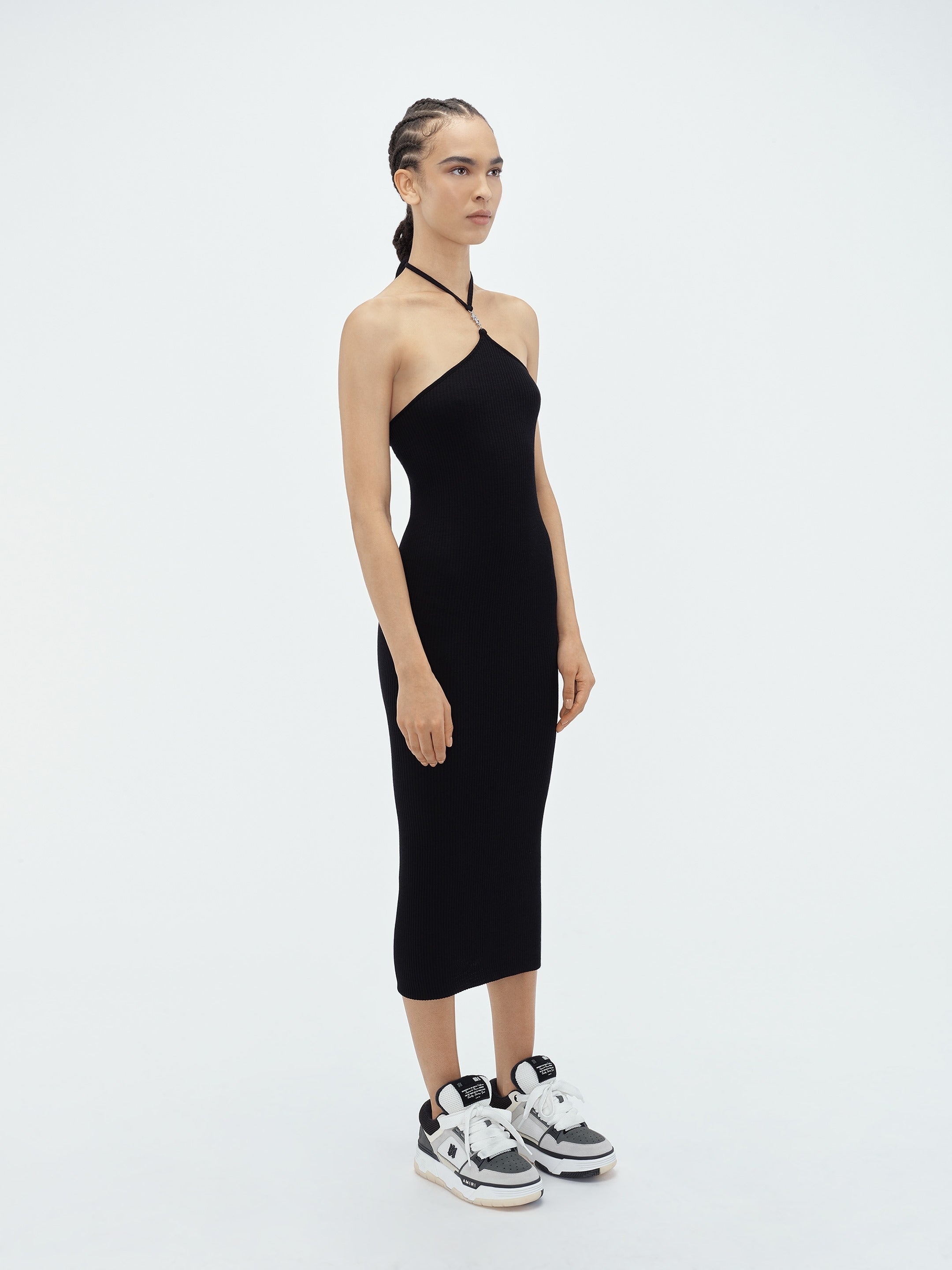 VERTICAL AMIRI MIDI DRESS - 4