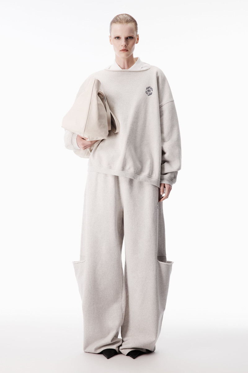 Alexander Wang Polo Dickie Sweatshirt outlook