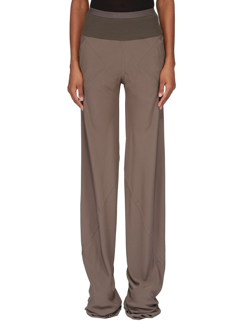 high-waist wide-leg trousers - 1