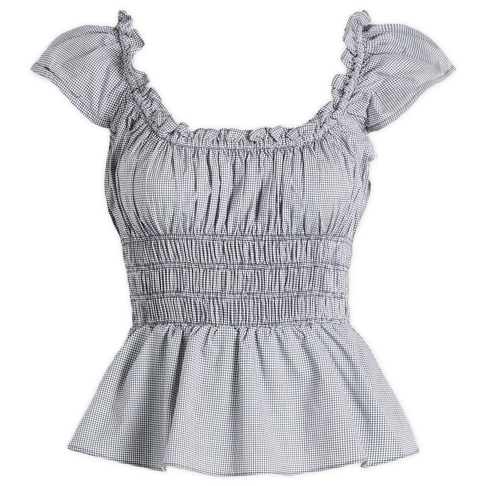 Faithfull The Brand Janne Gingham Top - 1