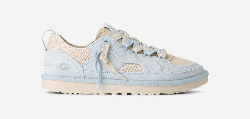 ® Women's Minimel Suede/Textile Shoes in Sky Blue/Sea Salt - 1