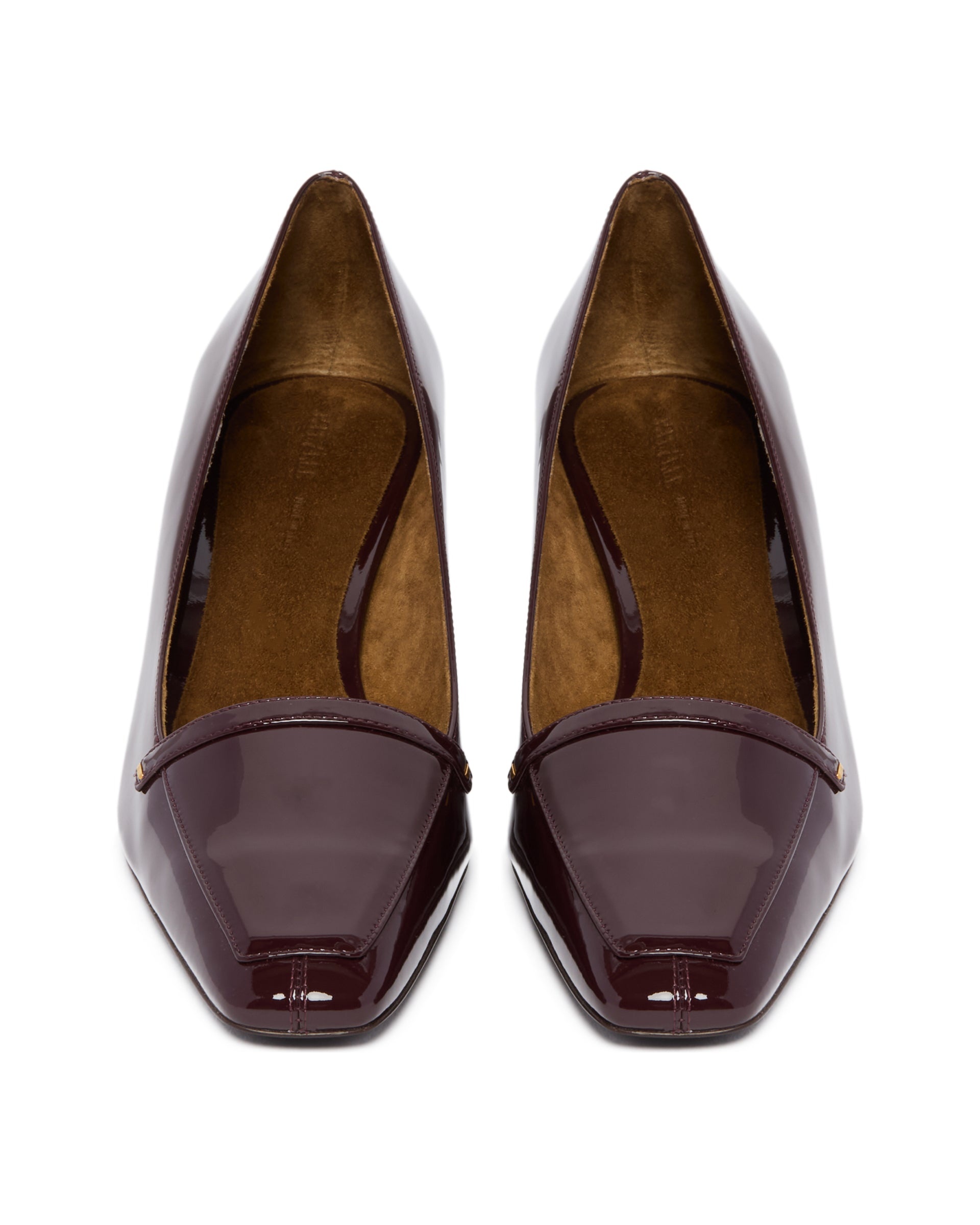Burgundy Celia Pumps - 4