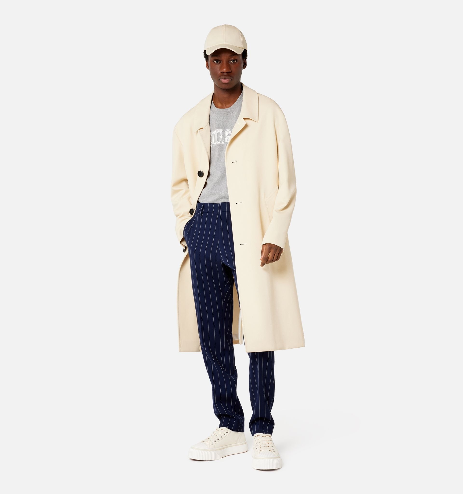 Cigarette Fit Trousers - 2