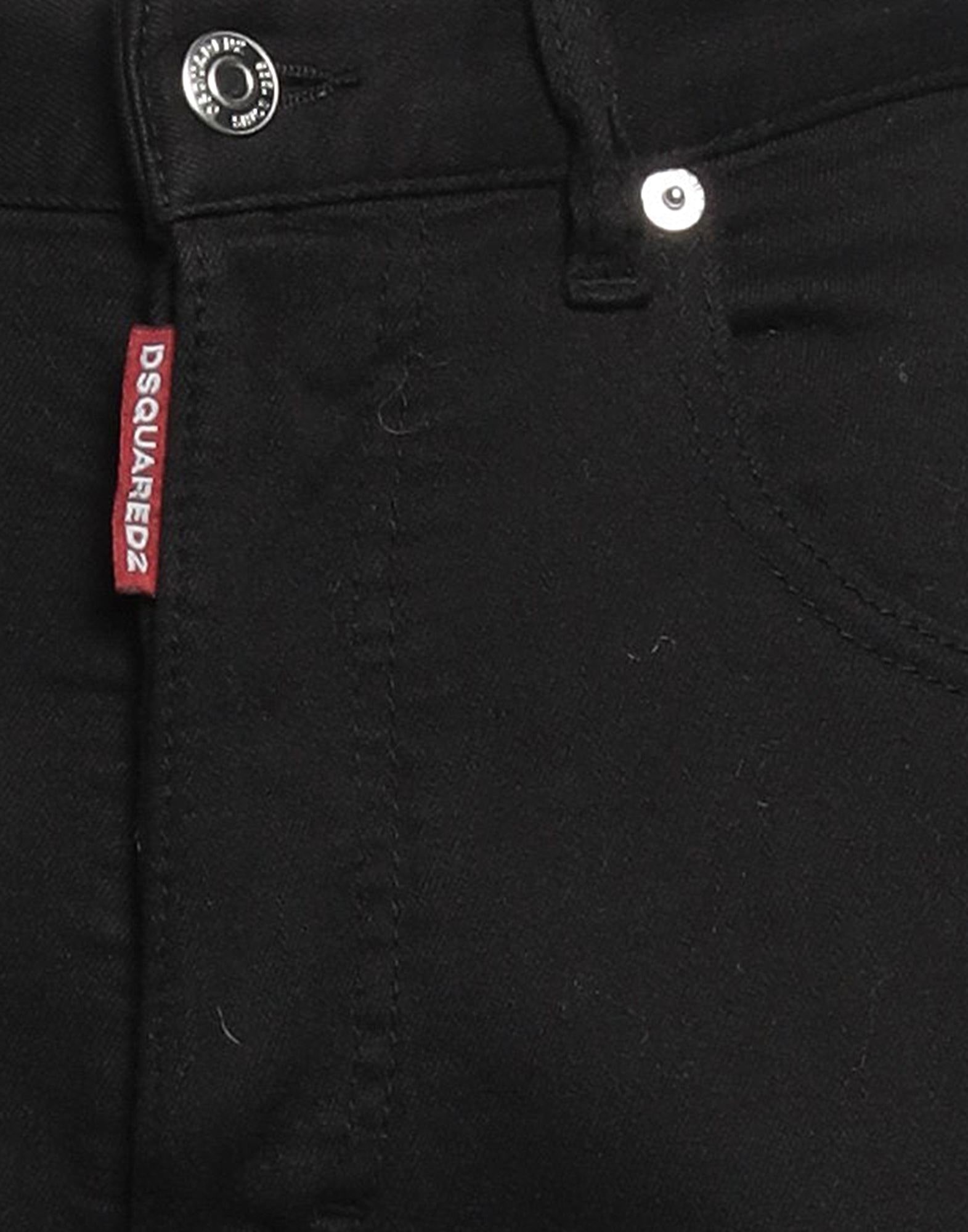 Black Women's Denim Pants - 4
