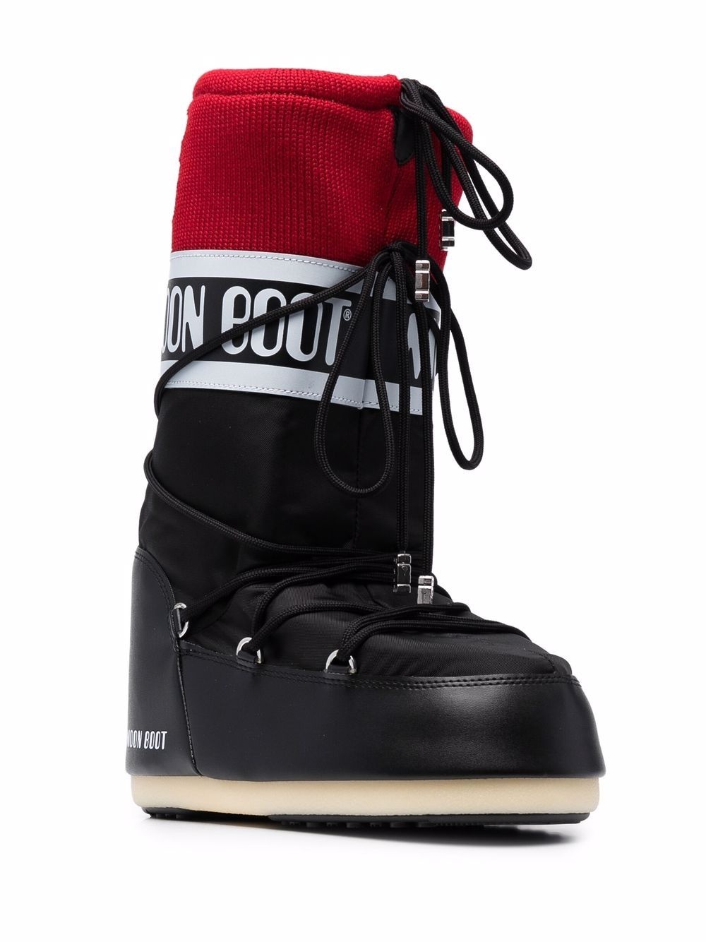 logo-print moon boots - 2