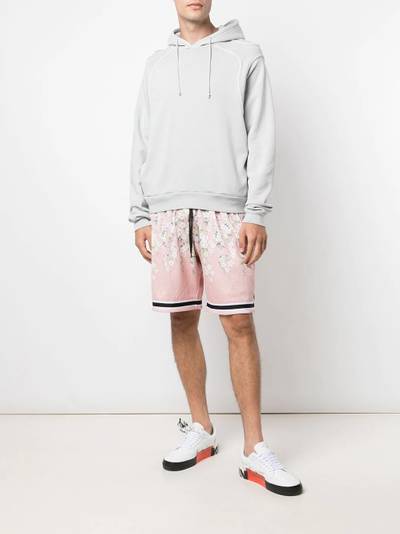 John Elliott Cross Thermal cotton hoodie outlook