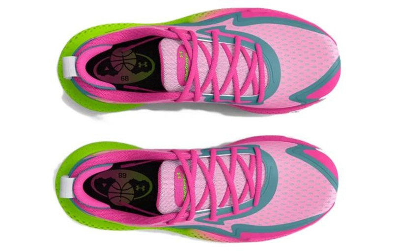 Under Armour Under Armour Spawn 5 'White Lime Pink' 3026285-100 outlook