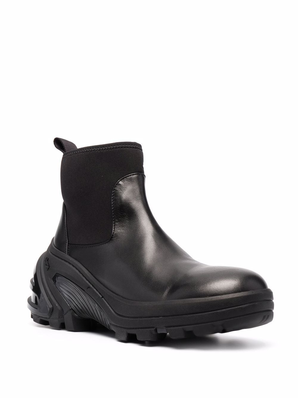 chunky leather chelsea boots - 2