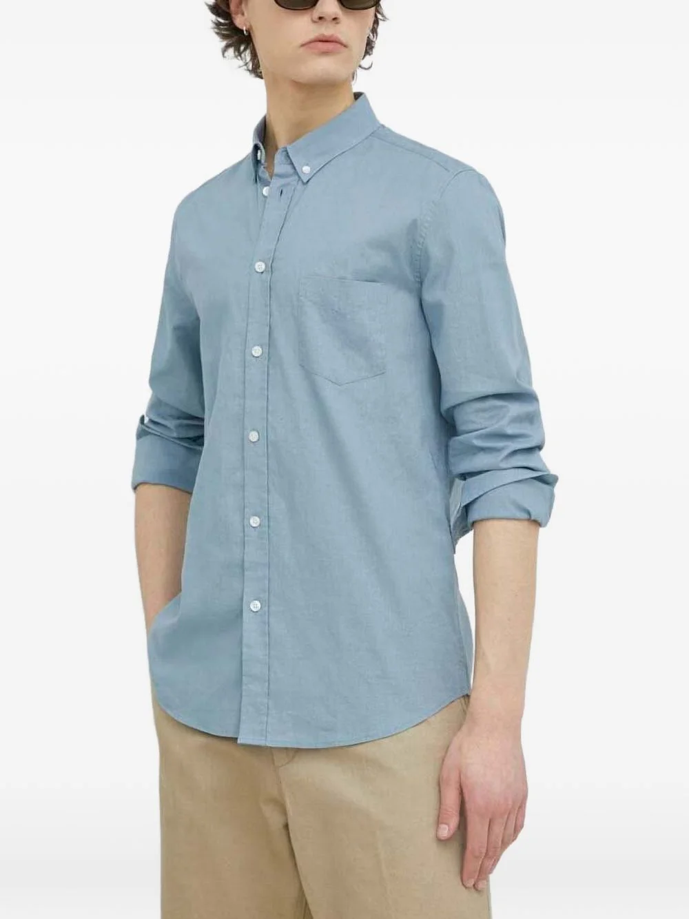 buttoned shirt - 1
