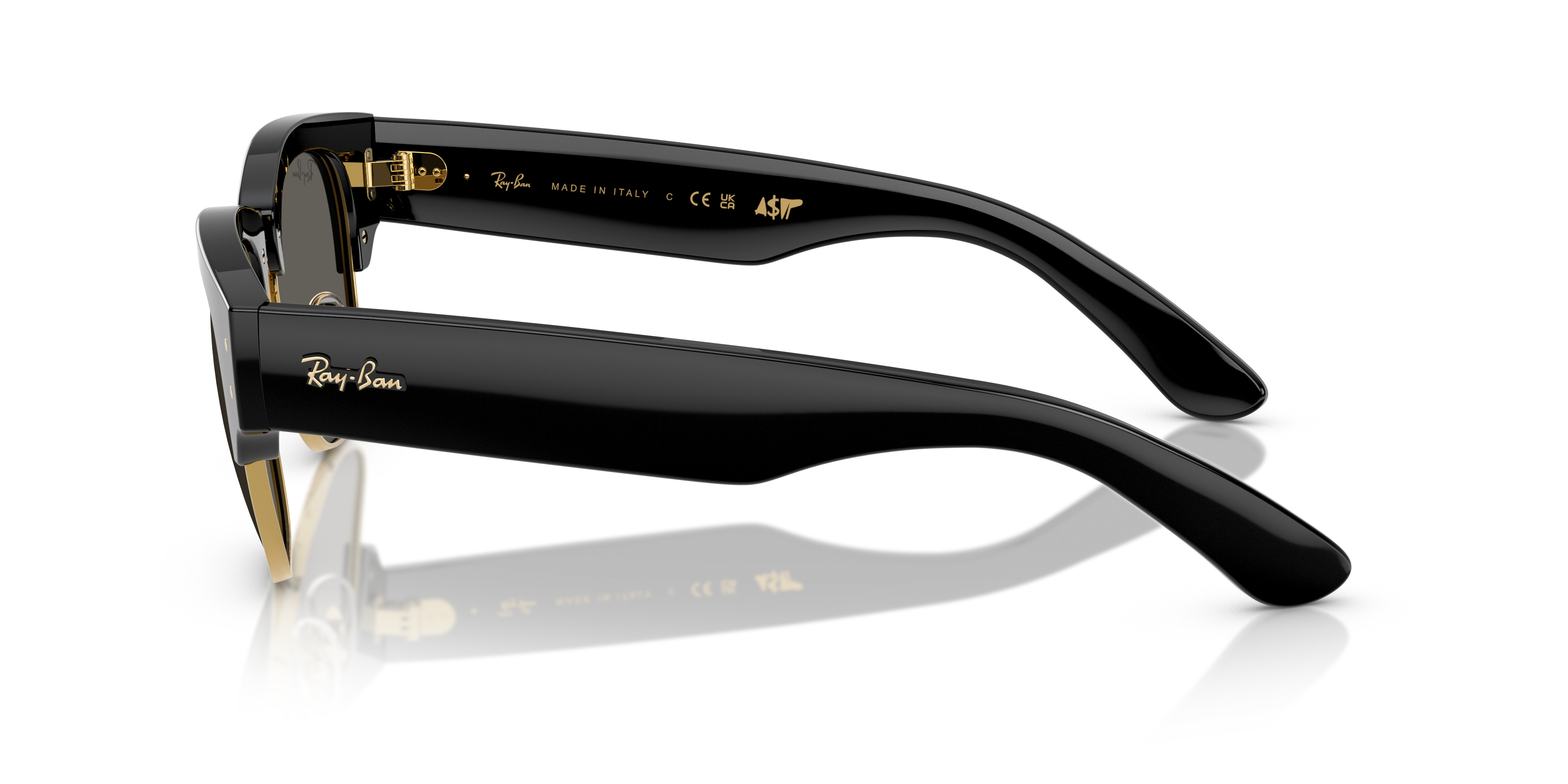 RB0316S Mega Clubmaster Blacked Out Collection - 3