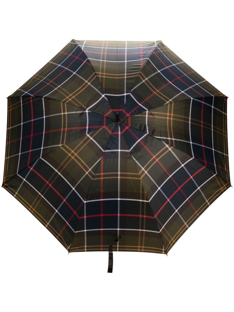 tartan-check umbrella 1