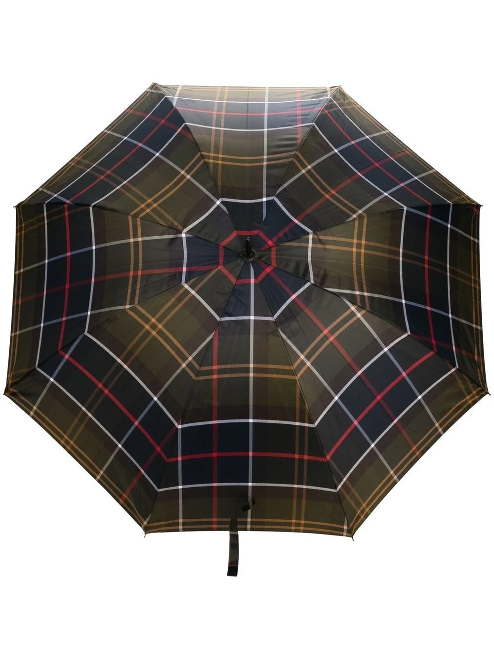 tartan-check umbrella - 1