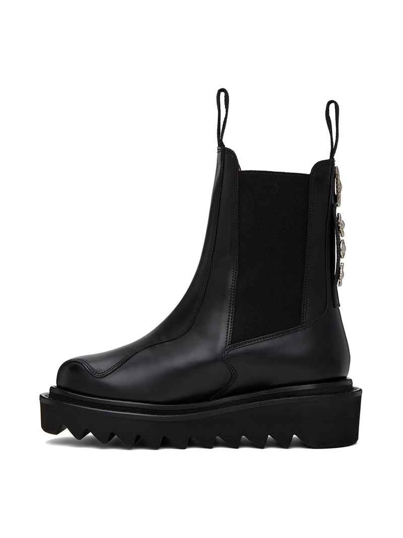 SSENSE Exclusive Black Chelsea Boots 3