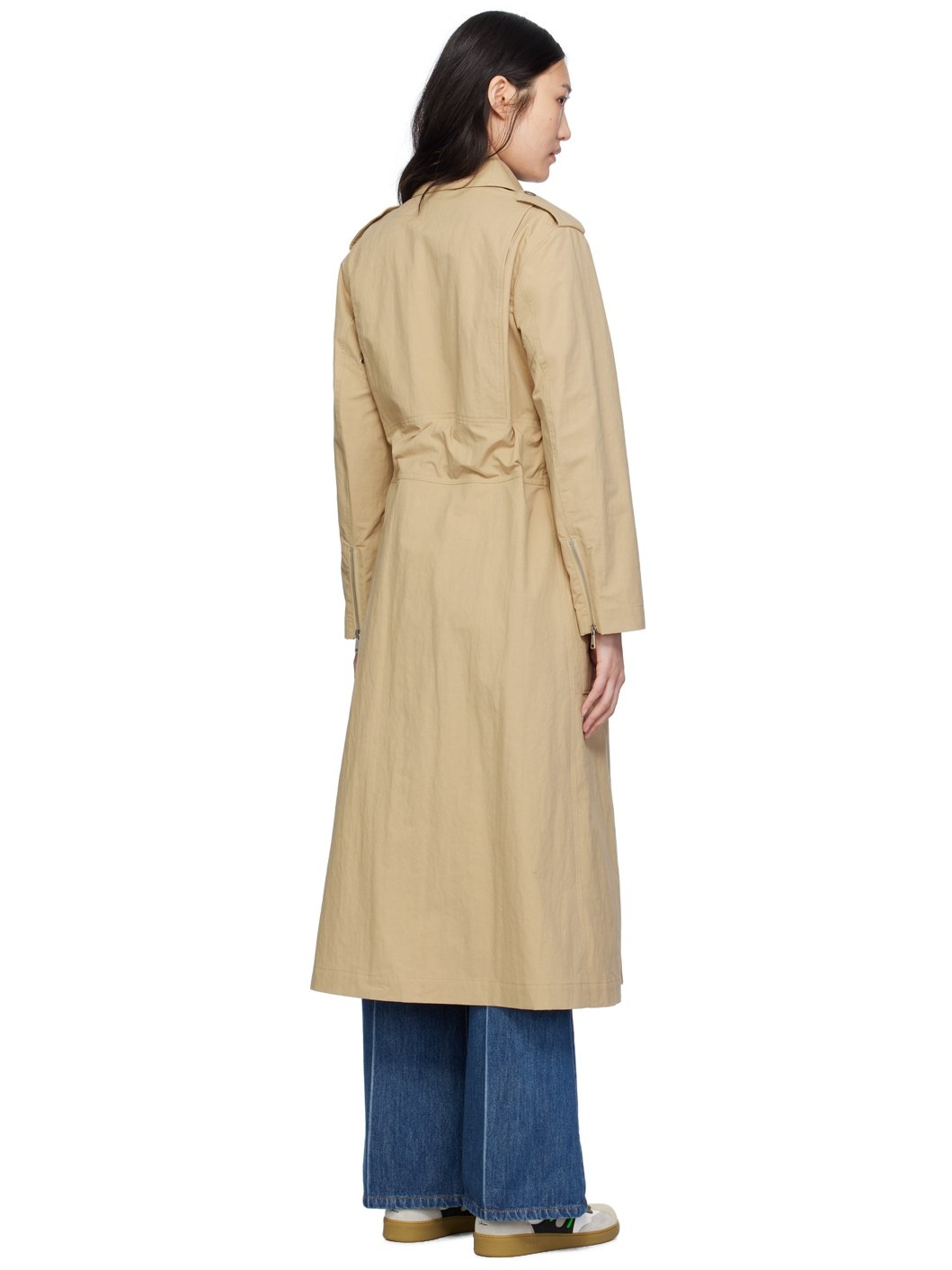 Beige Natacha Ramsay-Levi Edition Madame Recamier Trench Coat - 3