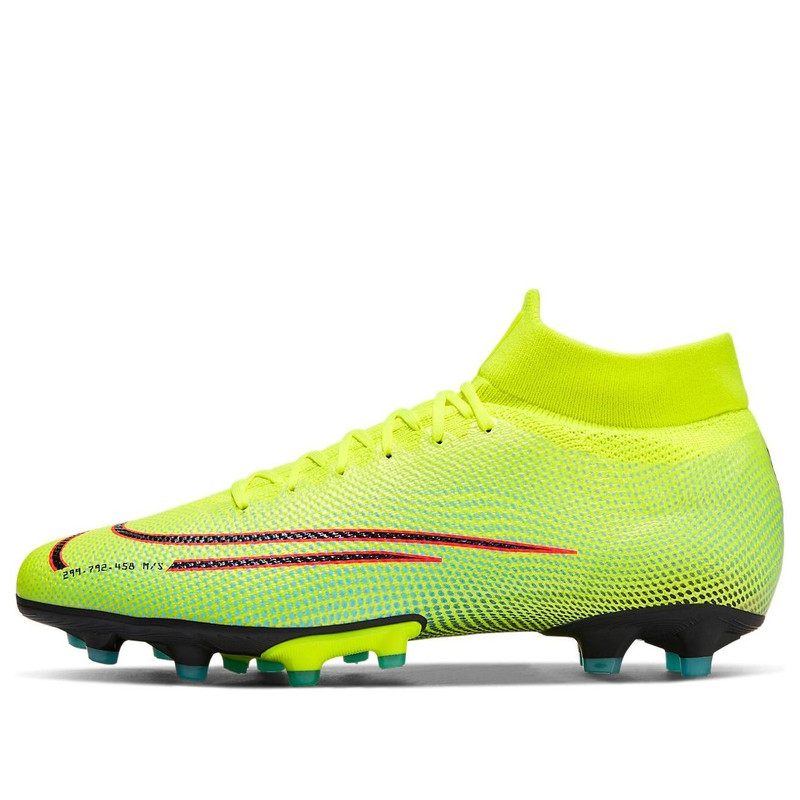 Nike Mercurial Superfly 7 직업적인 MDS AG 인공적인 잔디 직업적인 M 황색 검정 BQ5482-703 - 1