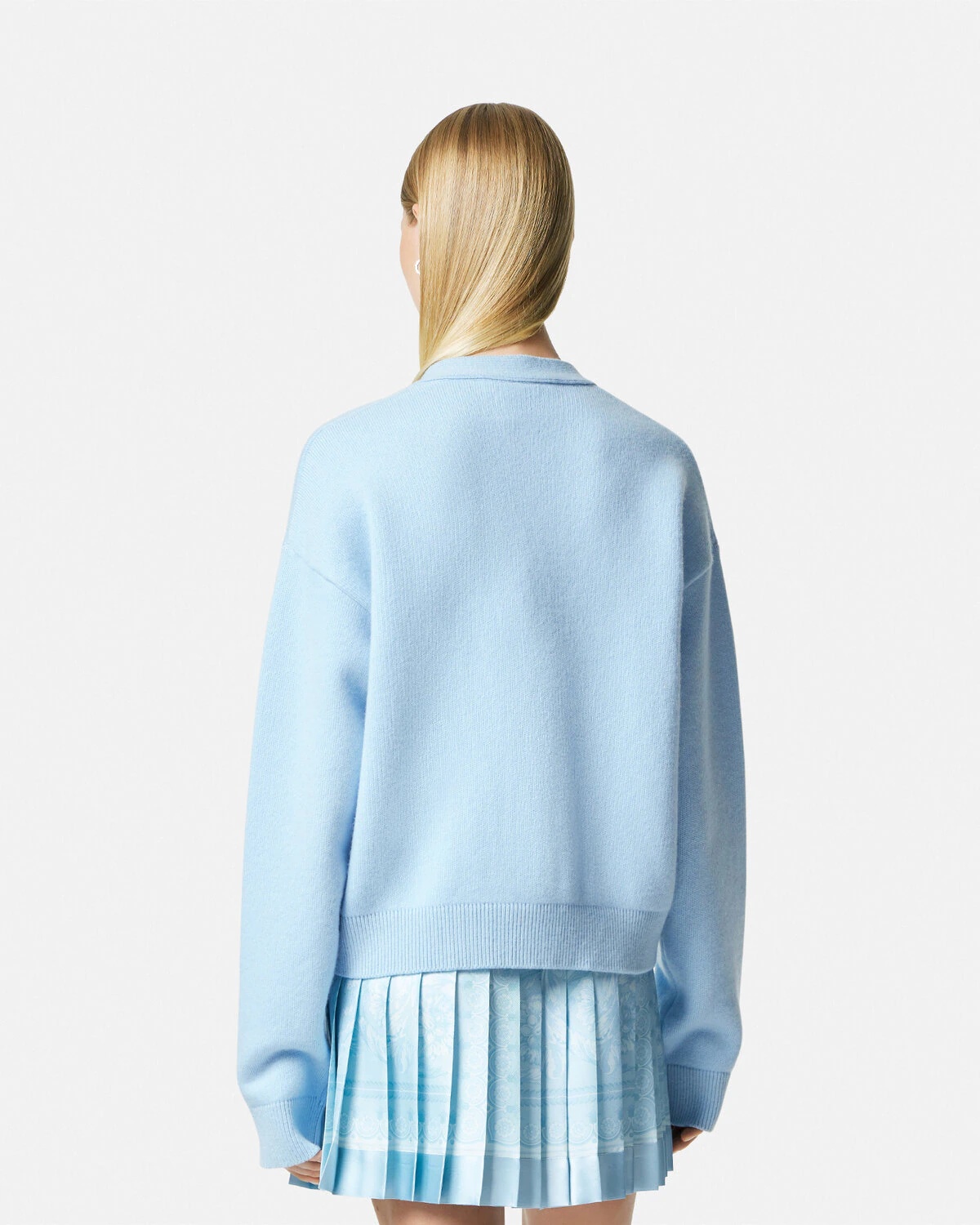Cashmere Knit Cardigan - 5