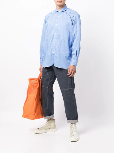 Junya Watanabe MAN contrast panel shirt outlook