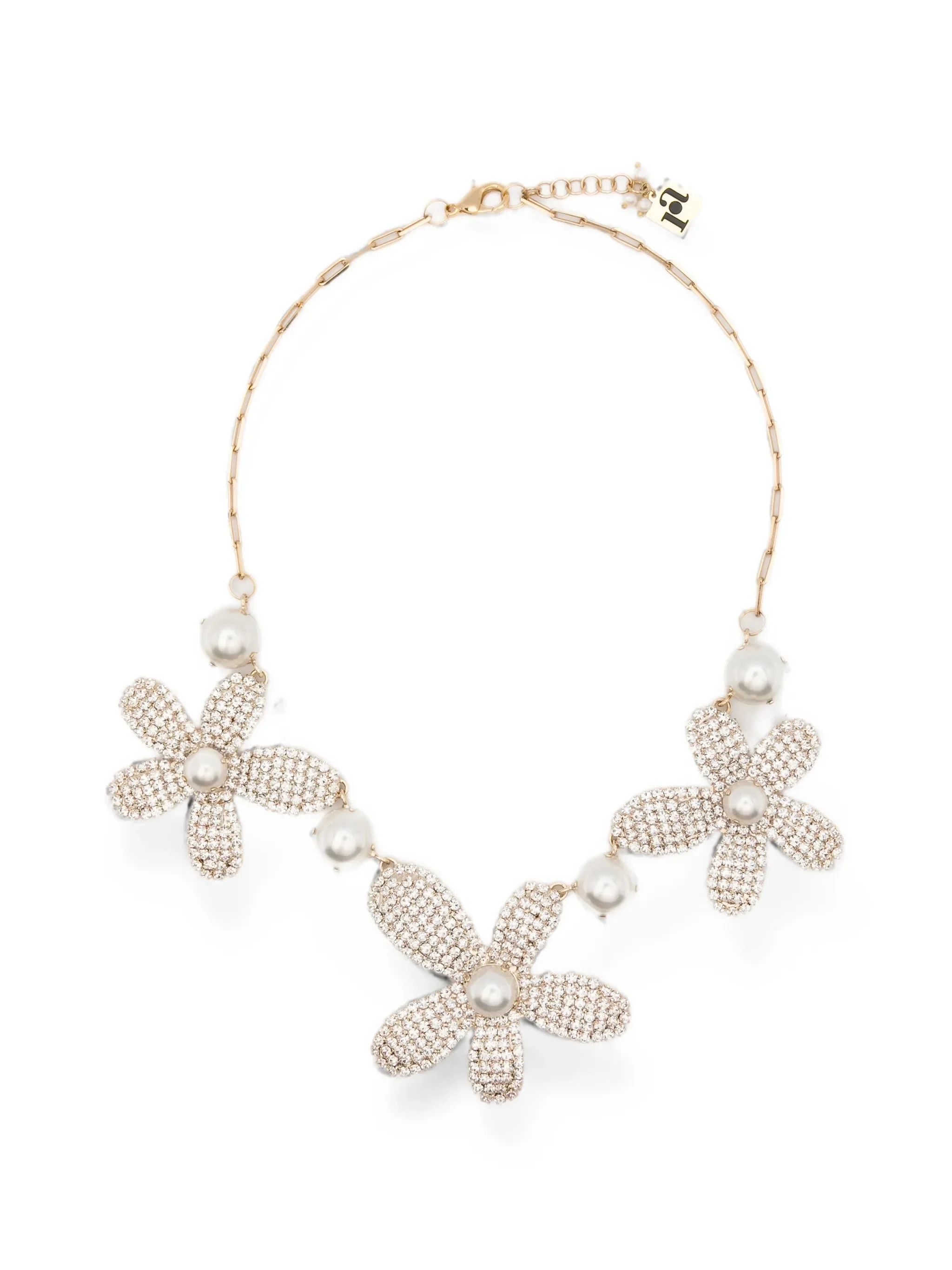 Rosantica Crystal-embellished Necklace - 1