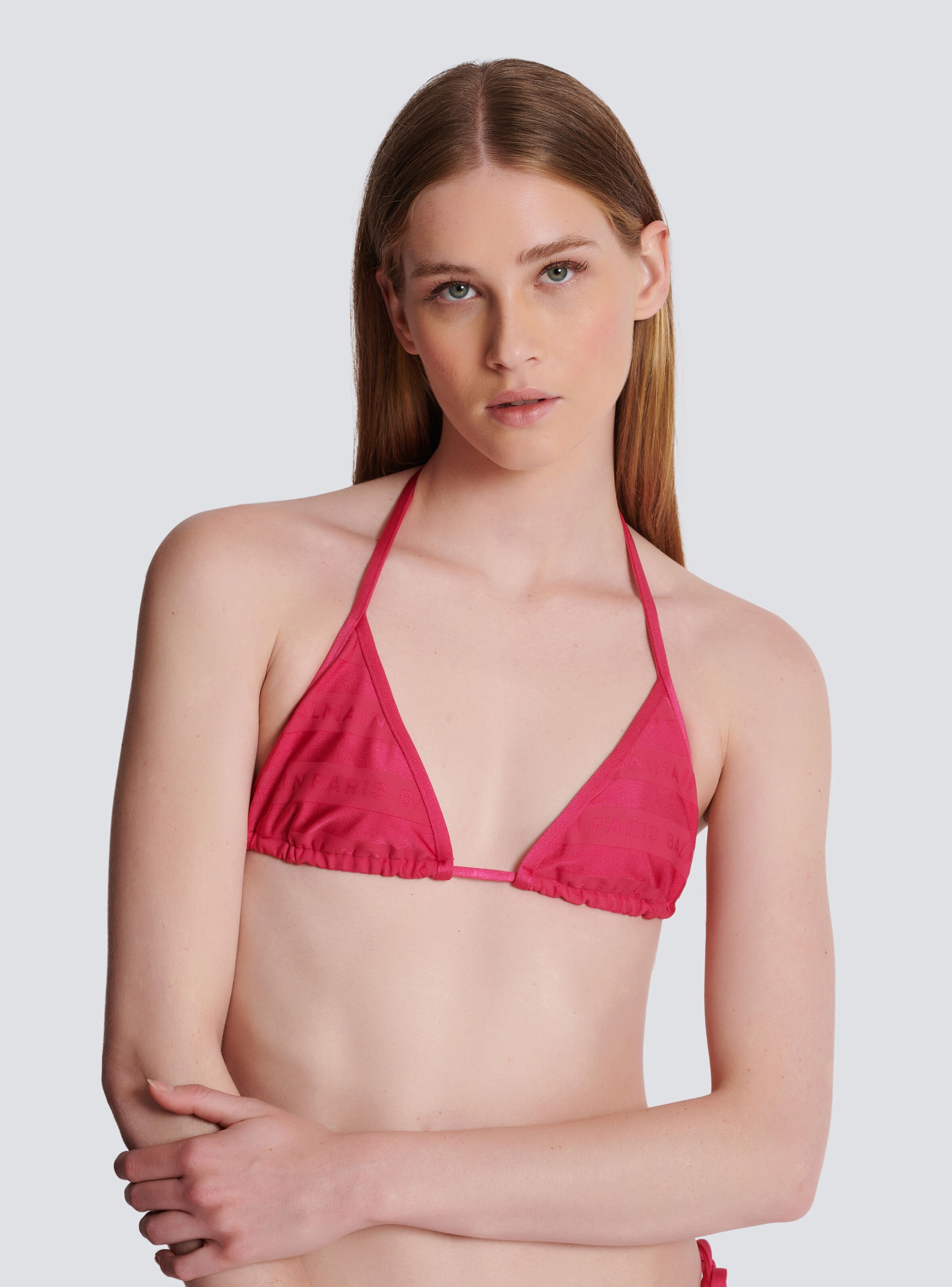 Balmain Balmain triangle bikini | REVERSIBLE