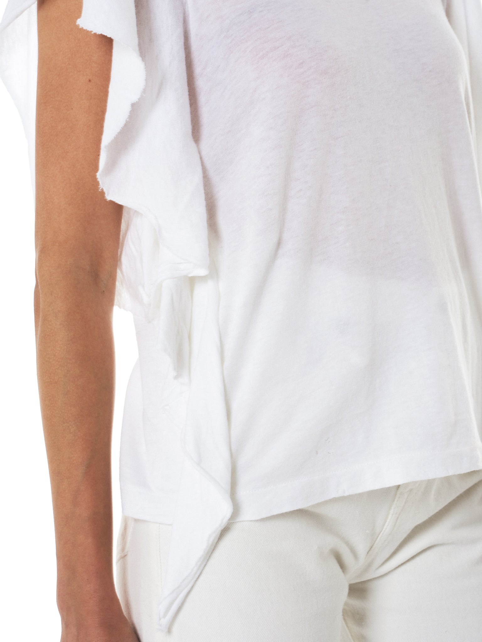 Raw Trim Flutter Tee - 6