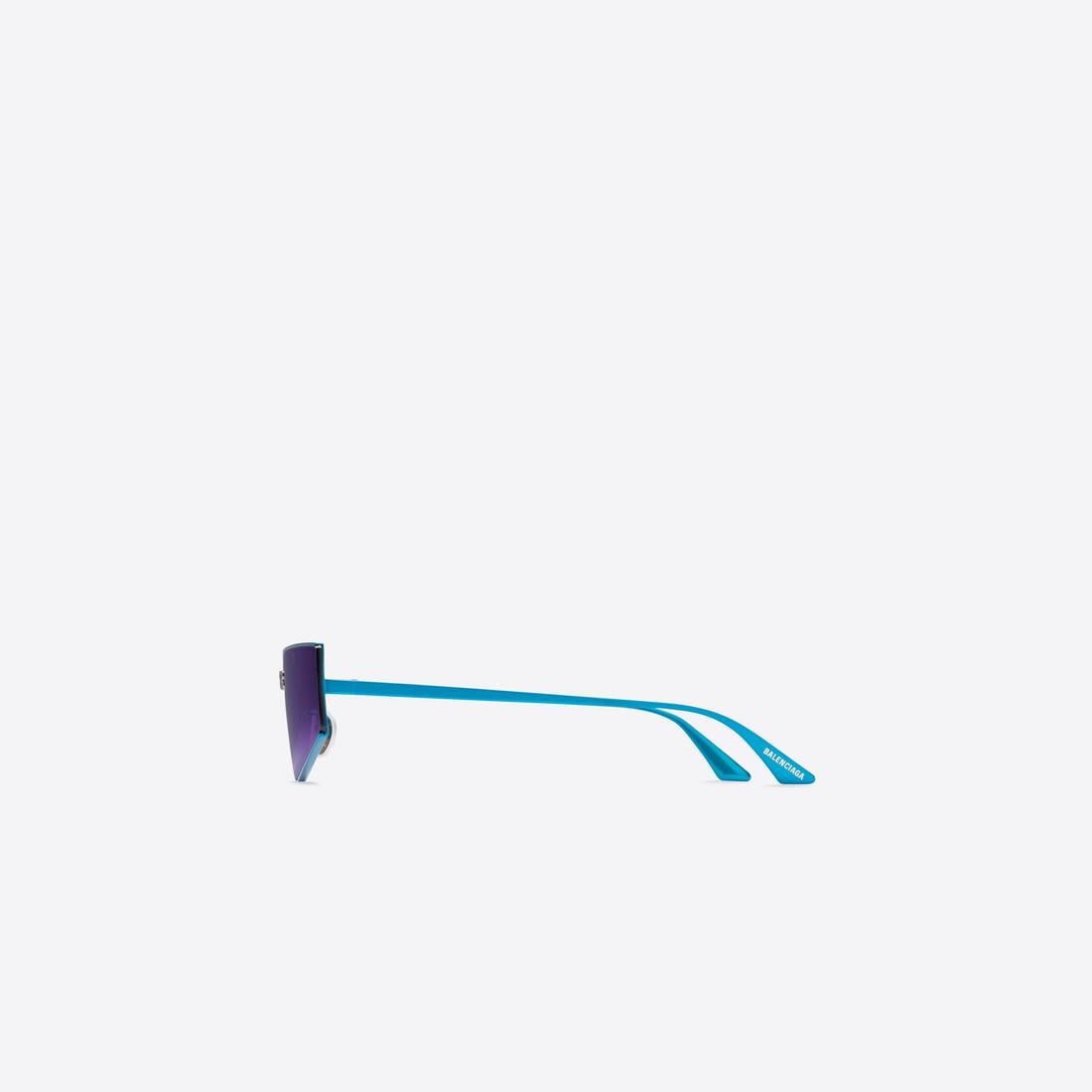 Shield 2.0 Rectangle Sunglasses  in Indigo - 2