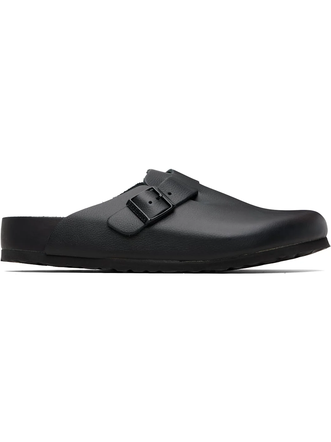 Black Regular Boston Slip-on Loafers - 1