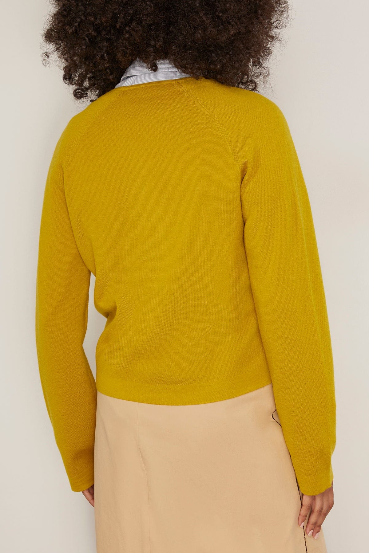 Toos Cardigan in Mustard - 6