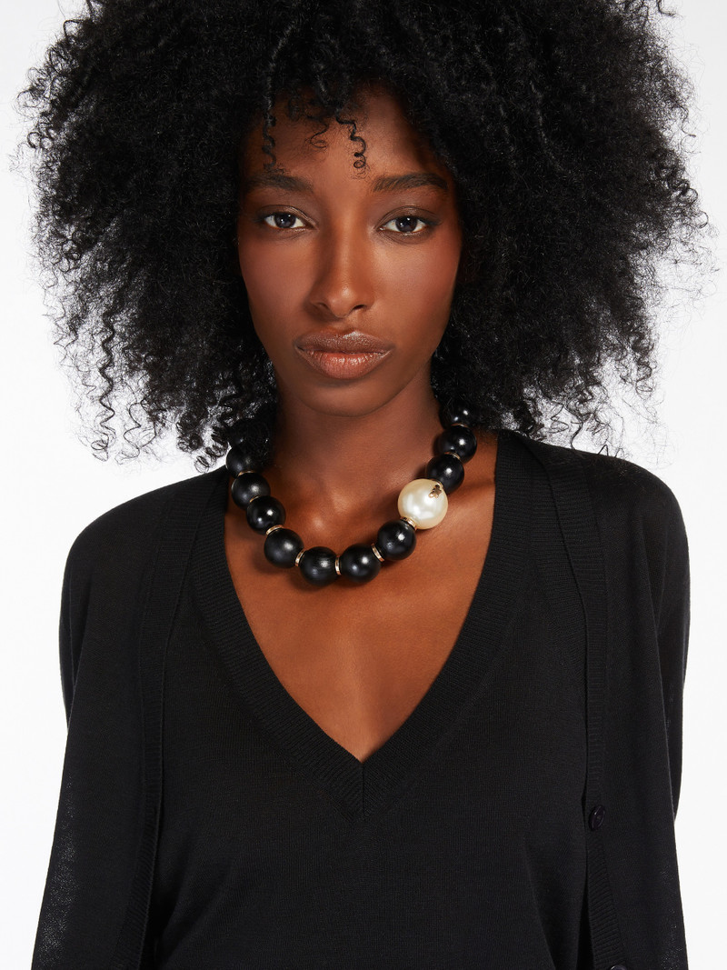 VODKA Wooden choker necklace 4