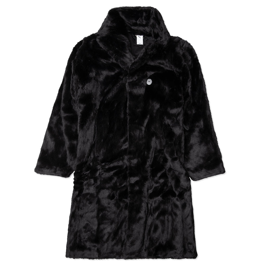PUMA X A$AP ROCKY FLACKO FUR COAT - BLACK - 1
