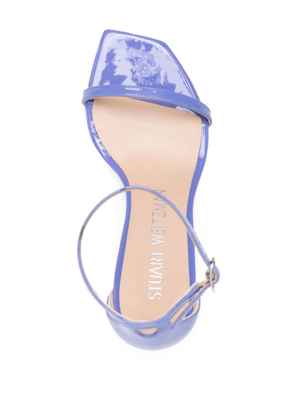 105mm patent leather sandals - 4