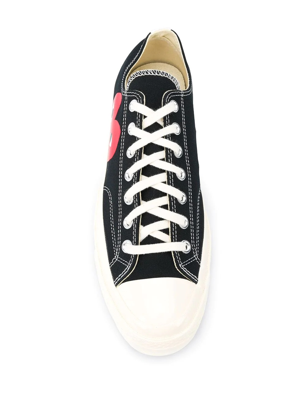 x Converse logo-print low top trainers - 4