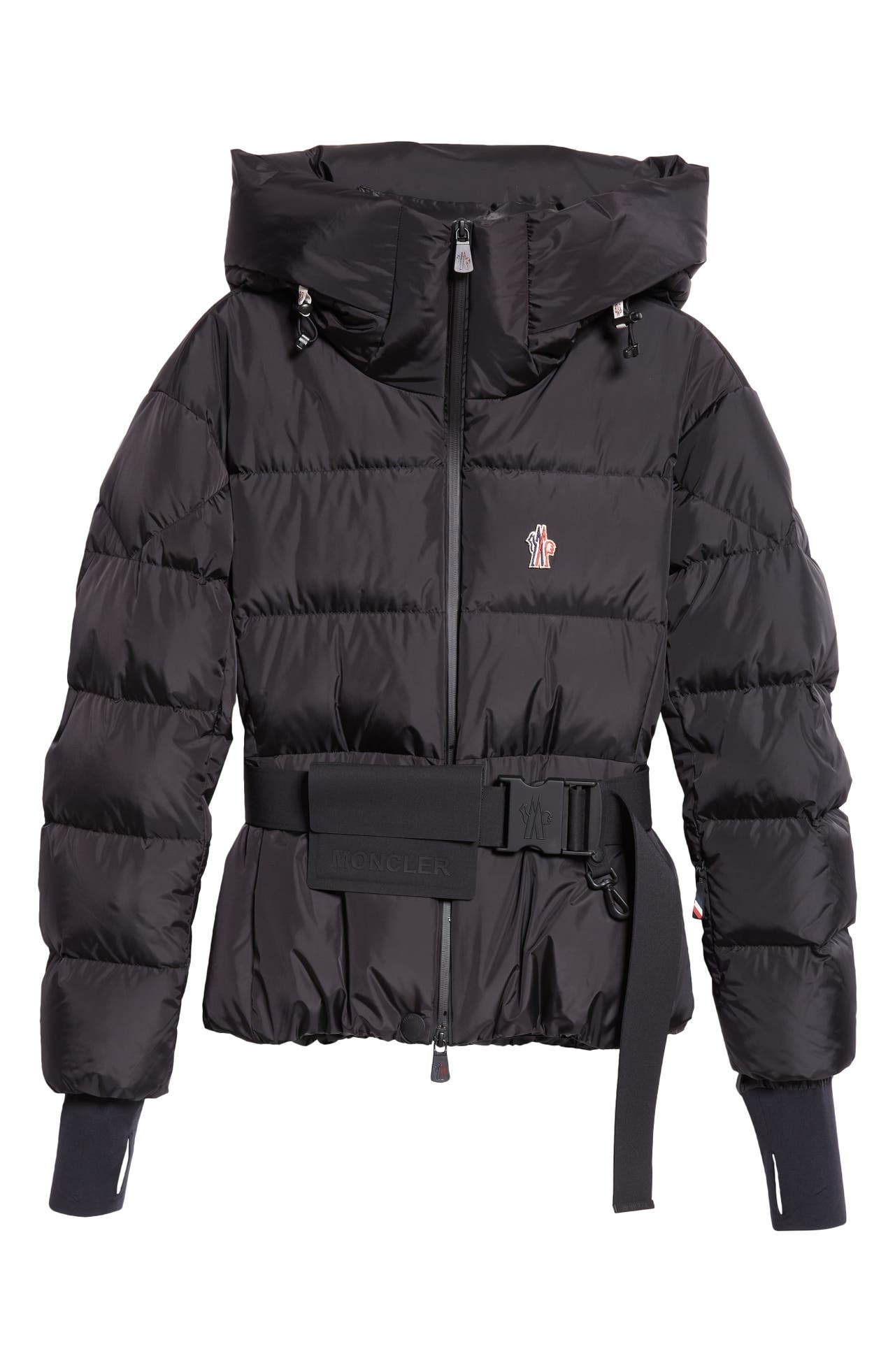 Moncler Grenoble Bouquetin Hooded Down Puffer Jacket in Black at Nordstrom - 1