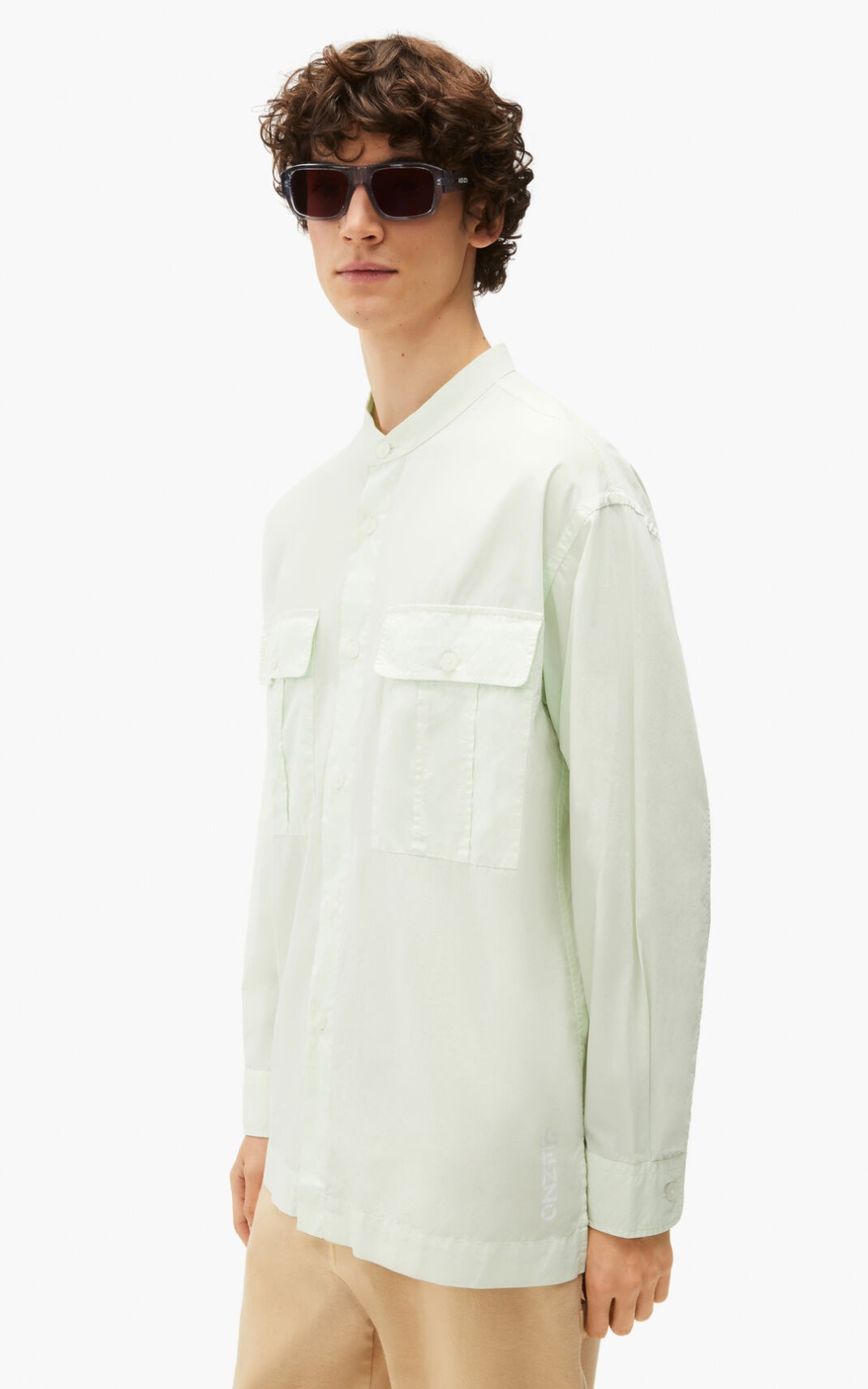 Military shirt with pockets - 2