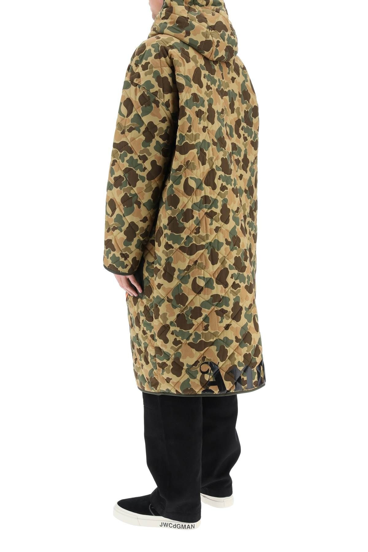 LONG CAMOUFLAGE PARKA - 4