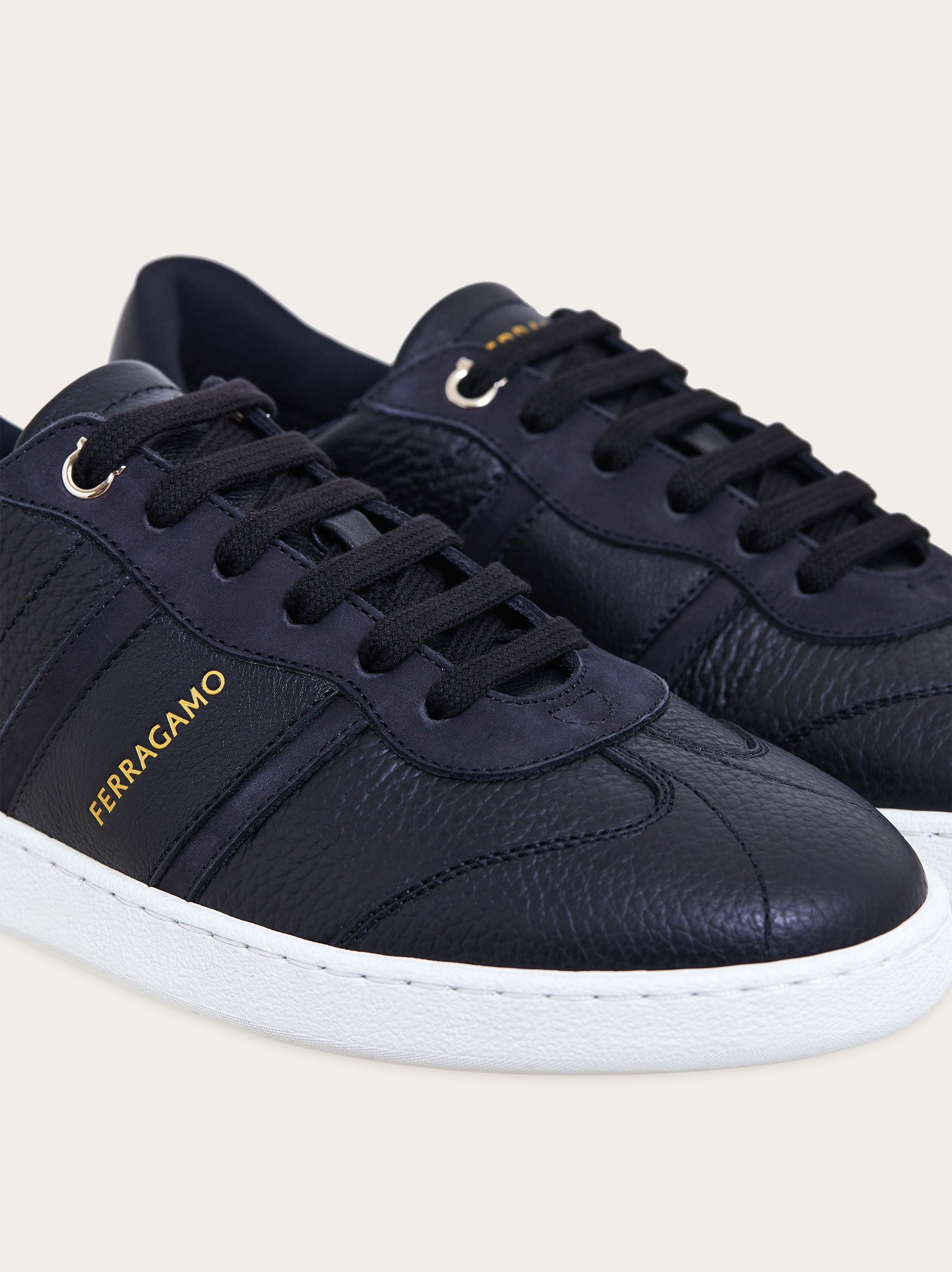 FERRAGAMO Low-top sneaker with logo | REVERSIBLE
