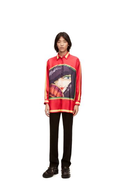 Loewe Witch of the Waste shirt in silk outlook