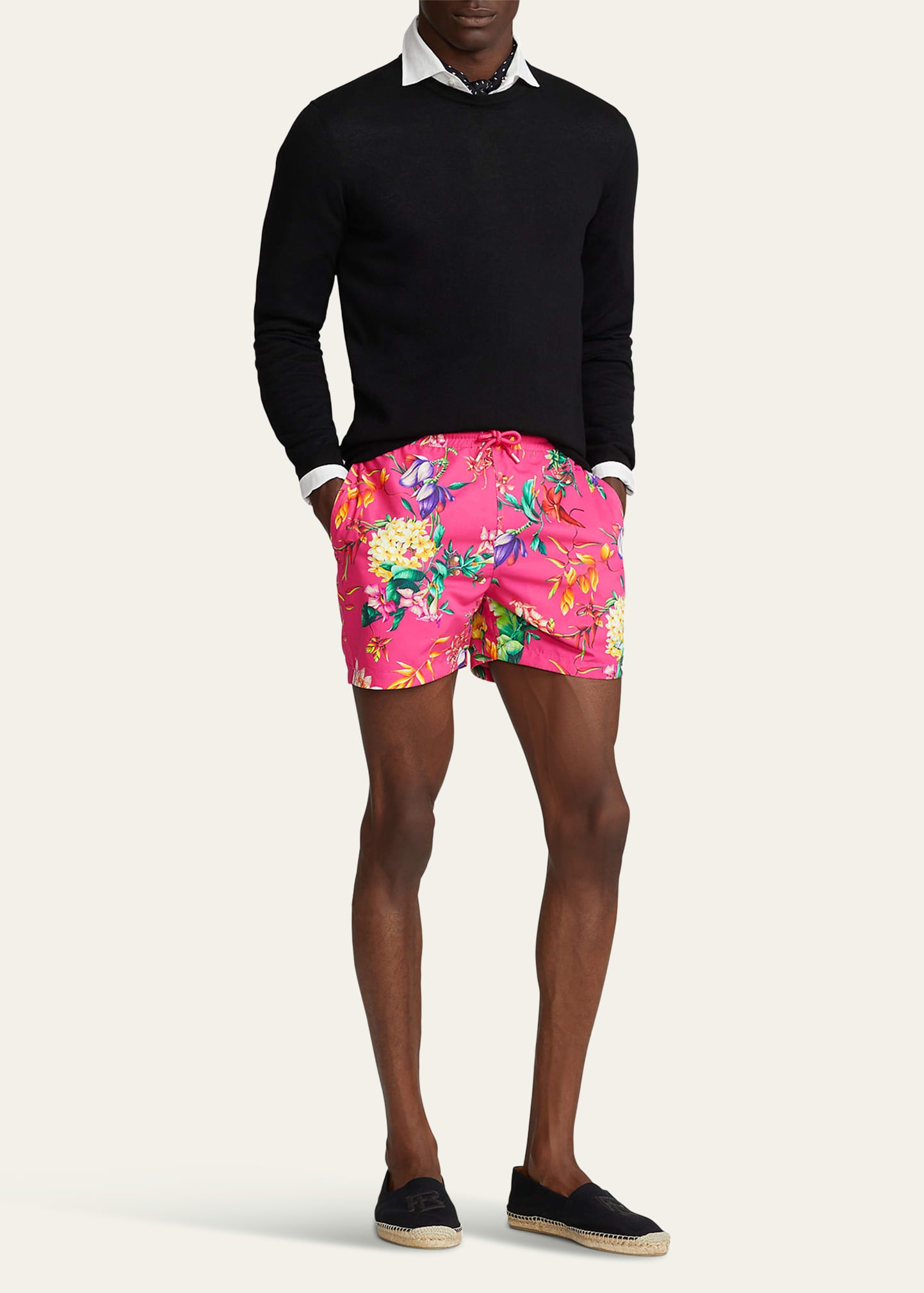 Men's Amalfi Botanical Swim Trunks - 2