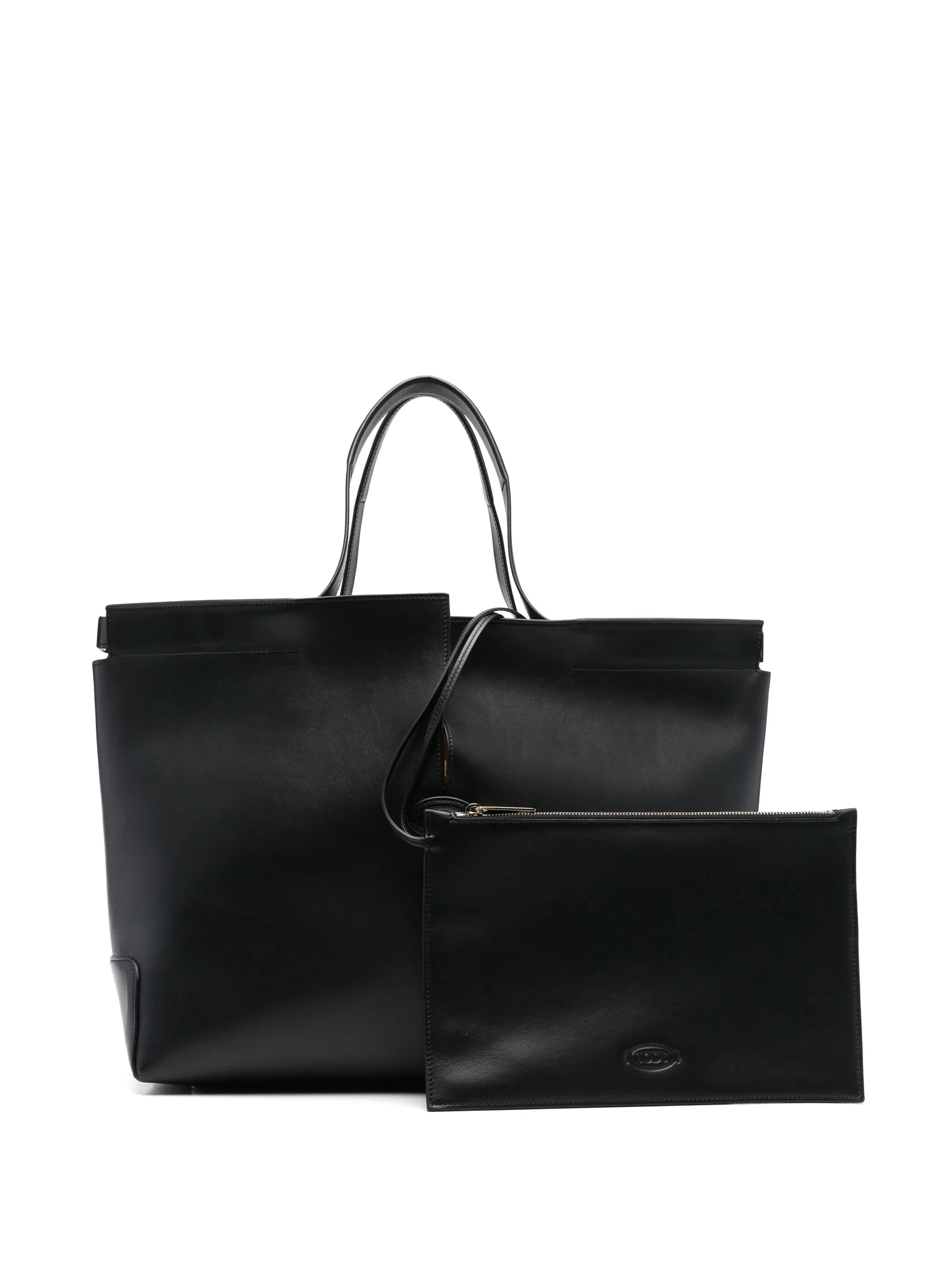 Medium Leather Tote Bag - 2