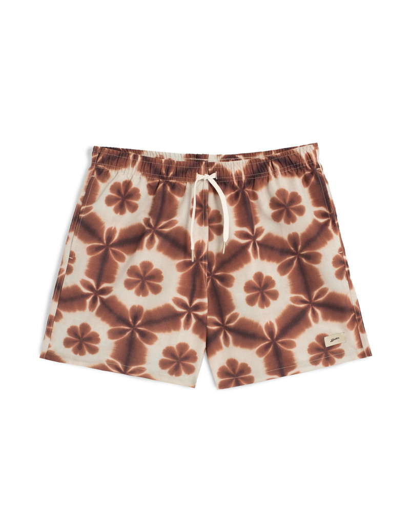 Cocoa Garden Shibori Swim Trunk 1