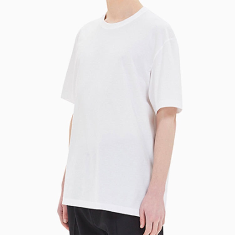 Men's Y-3 Casual Round Neck Short Sleeve White FN3349 - 5